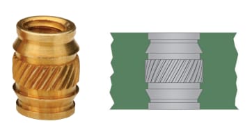 SI (Standard Inserts) Ultrasonic/Heat Staking Inserts